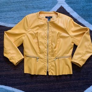 Faux leather Jacket/blazer